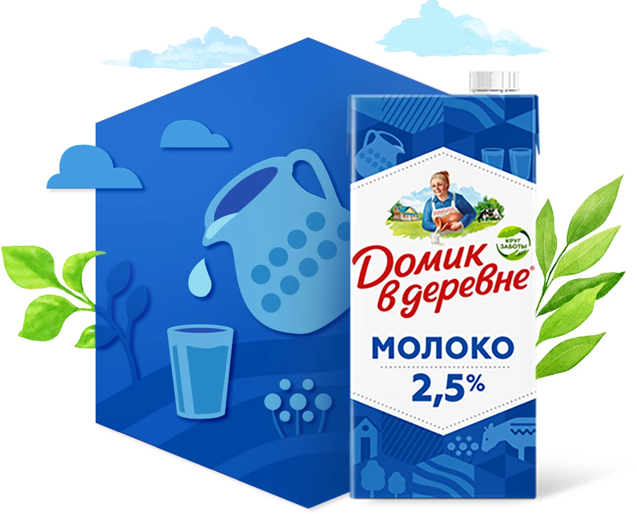 Молоко 2,5%